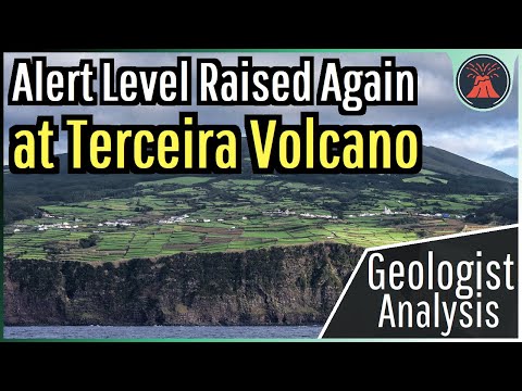 Azores Volcano Update; Alert Level Raised Again at Terceira Volcano