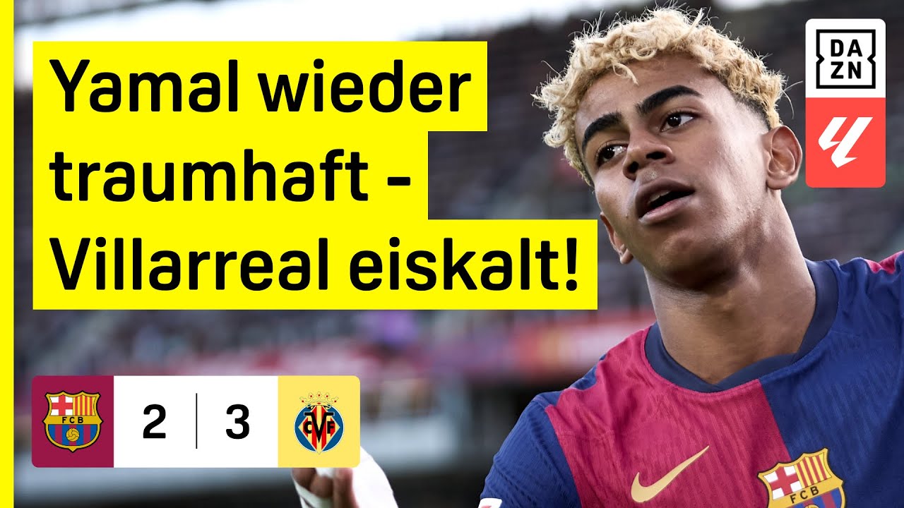FC Barcelona - FC Villarreal | LaLiga | DAZN Highlights