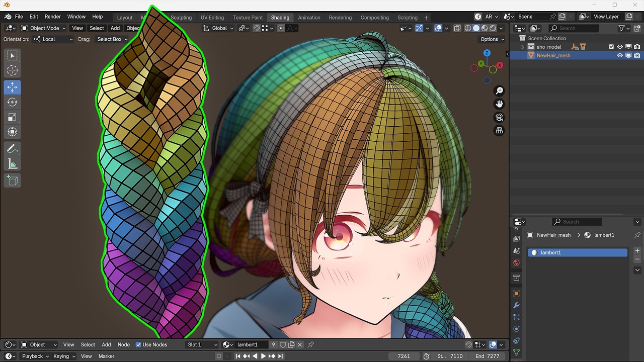 Modeling a New Hairstyle in 3 Minutes