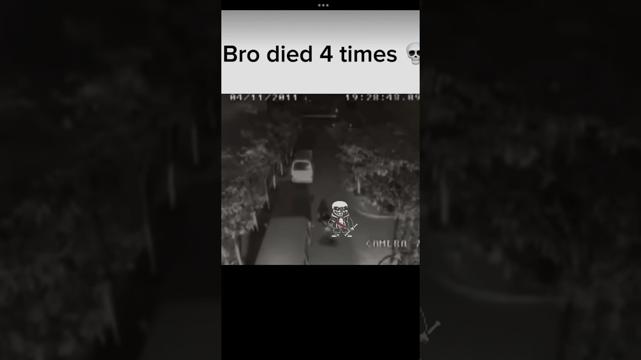 Pro die 4 times 💀 #undertale #sans #edit #shorts #memes