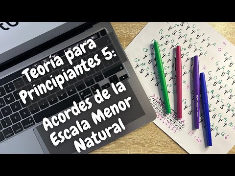 Acordes de la Escala Menor Natural - Teoría Básica para Principiantes 5