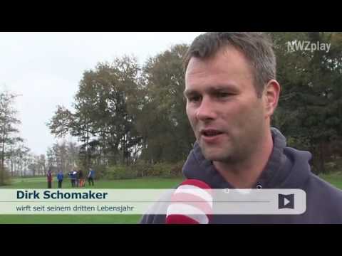 Wettkampf im Friesensport Klootschießen