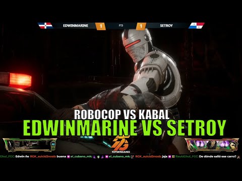 SETROY VS EDWINMARINE - Kabal vs Robocop FT3 - Mortal Kombat 11 Ultimate