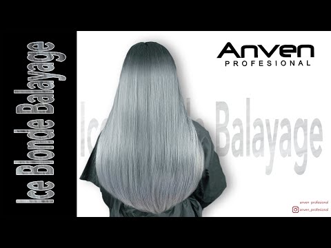 Anven Ice Blonde Balayage (Paso a Paso)