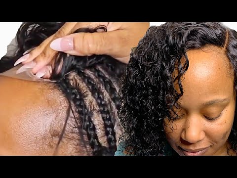 THE ONLY CLOSURE SEW IN TUTORIAL YOU NEED 👌/ Detailed side part closure sew in