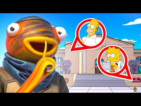 GIANT HIDE AND SEEK special SIMPSONS in SPRINGFIELD! With @RicoYtb!