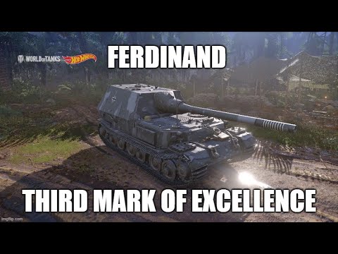 Ferdinand Third Mark of Excellence ll Wot Console