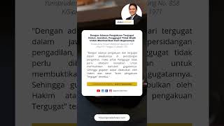 Download lagu Karena Tergugat Mengakui, Penggugat Tidak Wajib Membuktikan Dalil Gugatannya | Yurisprudensi mp3 Download lagu Karena Tergugat Mengakui, Penggugat Tidak Wajib Membuktikan Dalil Gugatannya | Yurisprudensi mp3