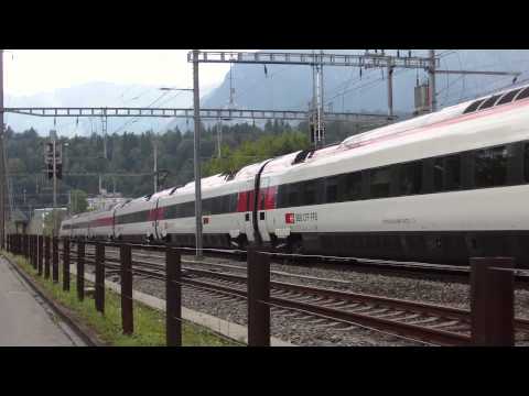 Doppeltraktion ETR 610 bei Gwatt !!!