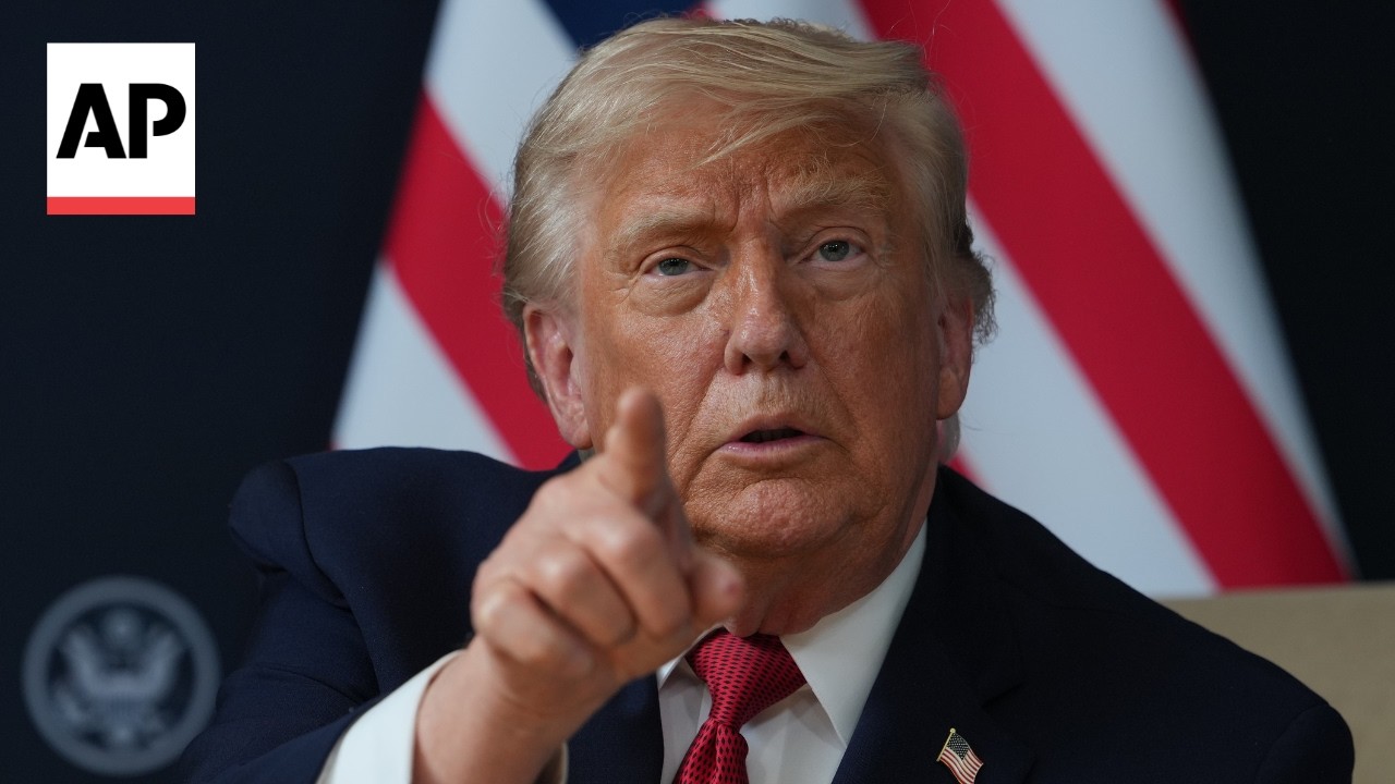 Video | Trump on whether the Iran deal will be signed Friday: 'You never know'
