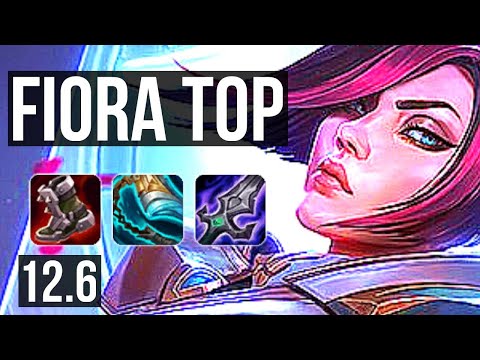 FIORA vs KENNEN (TOP) | 10/1/5, 1.5M mastery, 500+ games, Godlike | EUW Master | 12.6