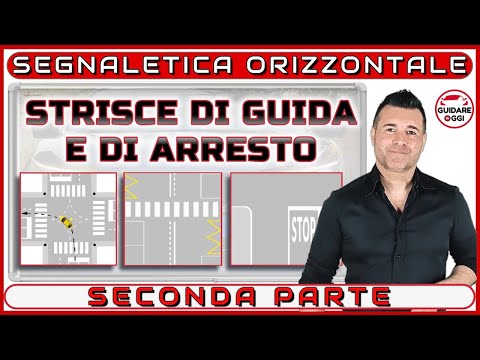 HORIZONTAL SIGNAGE - Part Two - EXPLAINED TO PASS THE THEORETICAL DRIVING LICENSE EXAM