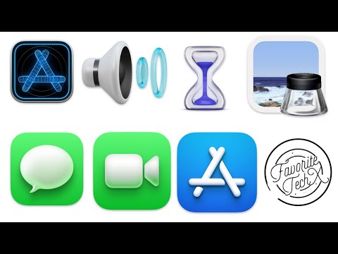 macOS Big Sur icons Design