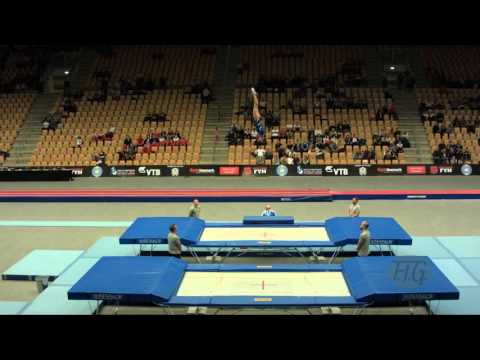 MOSKVINA Nataliia (UKR) - 2015 Trampoline Worlds - Qualification TR Routine 2