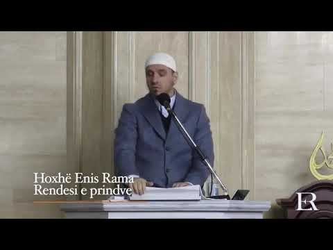 Hoxhë Enis Rama, vlera e prindve.”