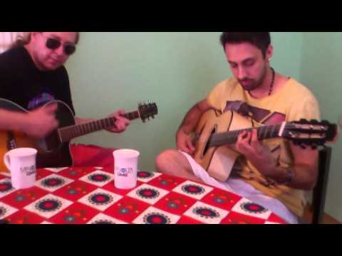 Damjan Pejcinoski i Djusi Kovac - DEVOJKO MALA - Gypsy jazz