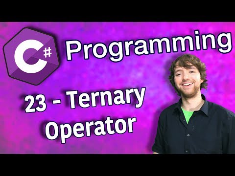 C Programming Tutorial 23 Ternary Operator