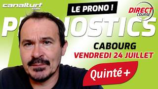 emission video des courses turf pmu du Vendredi 24 juillet 2026
