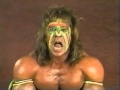 Ultimate Warrior Promo On Dino Bravo Royal Rumble 01 06 1990