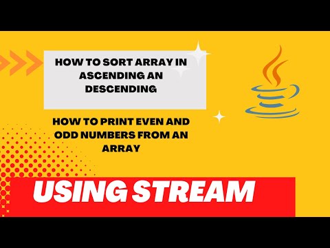 How To Sort Array Using Stream Api Java Interview Programs Using Stream Api 2023 Most Important