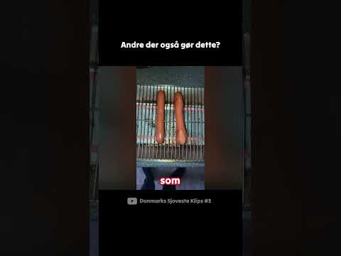 Pølser på ristemaskine