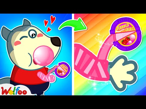 Wolfoo Got a Boo Boo With Gum Hack - Funny Stories for Kids About Magic Tricks 🤩 Wolfoo Kids Cartoon