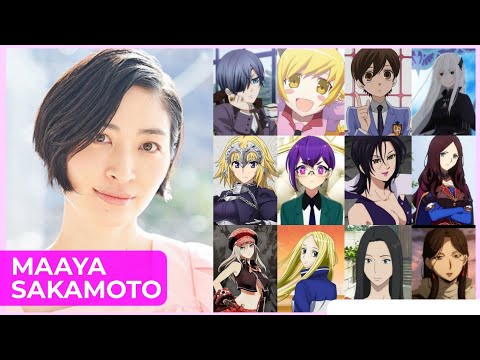 Maaya Sakamoto [坂本 真綾] Top Same Voice Characters Roles