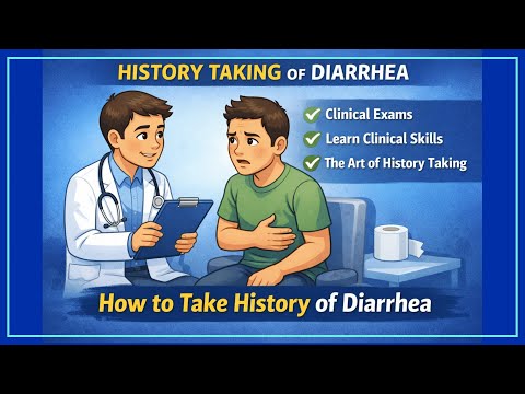 History taking in Diarrhea.(Examination Skills)