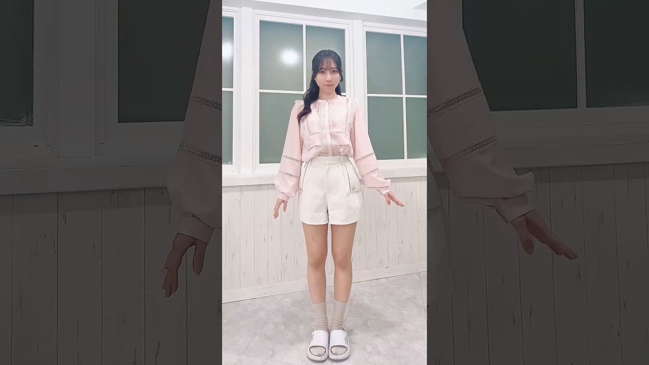 本日の生配信ファッション〜🌸🪽 #古谷静佳 #声優