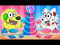 Eating Only ONE COLOR FOOD In Roblox