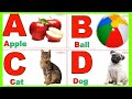 English Alphabet Learn Alphabet A To Z ABC Preschool Book Learning A For APPLE Phonetics Prinit