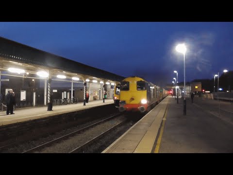 DRS Class 20 Farewell |20302 and 20305 Thrash | Chesterfield | 18th January 2020