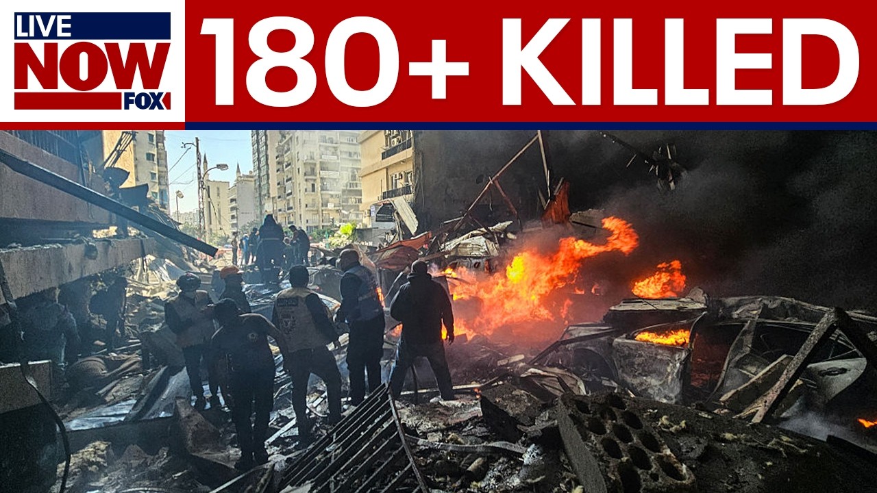 At least 182 killed as Israel strikes central Beirut