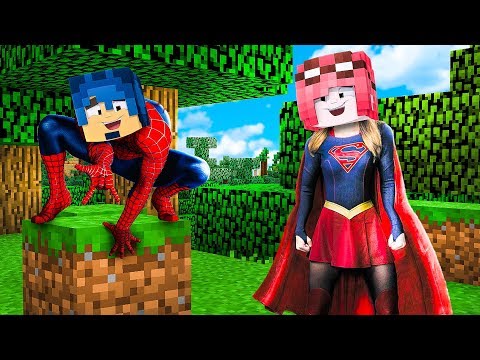SIAMO DIVENTATI DEI SUPEREROI!! - MINECRAFT