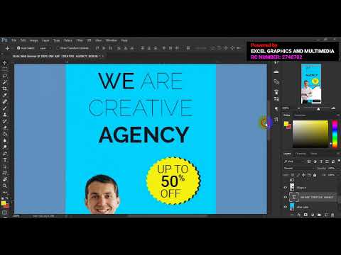 BUSINESS CARD DESIGN IN Photoshop ¦ part 3 ¦