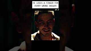 He Loses A Finger For Every Wrong Answer - Wolf Creek 2 (2013) - Pt.2 #movie #horrorstories #scary