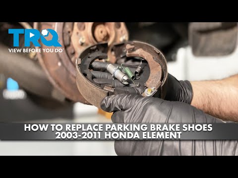 How to Replace Parking Brake Shoes 2003-2011 Honda Element