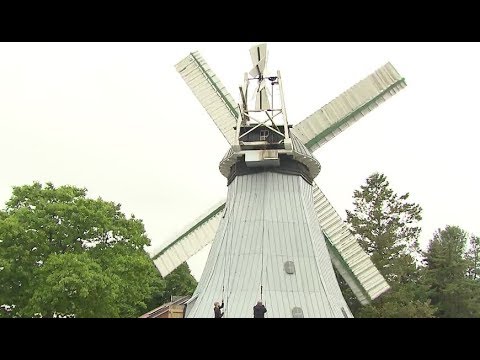 Brotmehl durch Windkraft: Die historische Mühle in Braak