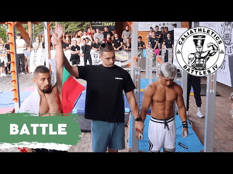 Caliathletics Battles IV | Radoslav Radev VS Gustavo Mamani