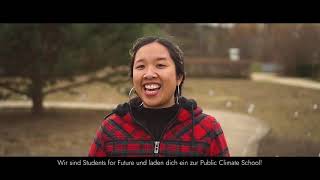 KLIMABILDUNG FÜR ALLE – Public Climate School Trailer