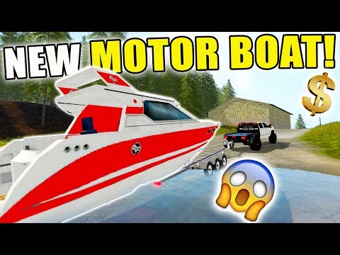 BOATING DAY! | BUYING NEW BOAT | YACHT CLUB | FARMING SIMULATOR 2017