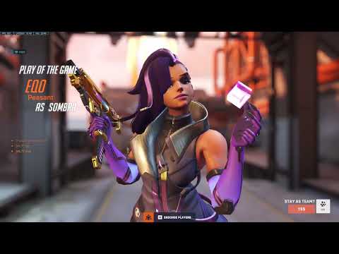 WHAT PRO SOMBRA LOOKS LIKE - EQO! POTG! 23K DMG! EQO OVERWATCH 2 SEASON 5 GAMEPLAY