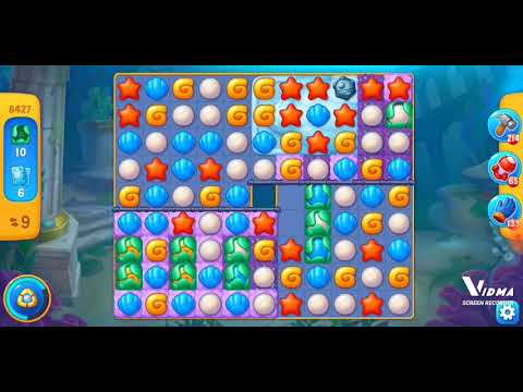 Fishdom. 8427 level no boosters and diamonds. 14 moves