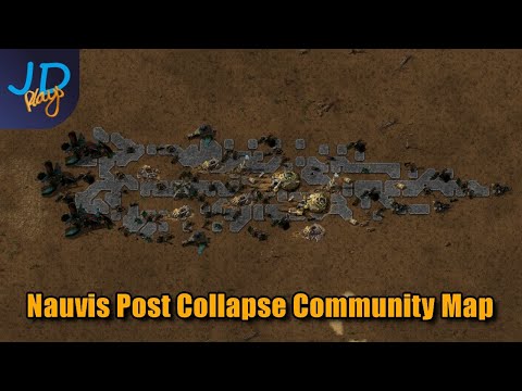 Factorio Nauvis Post Collapse Community Map | Trailer