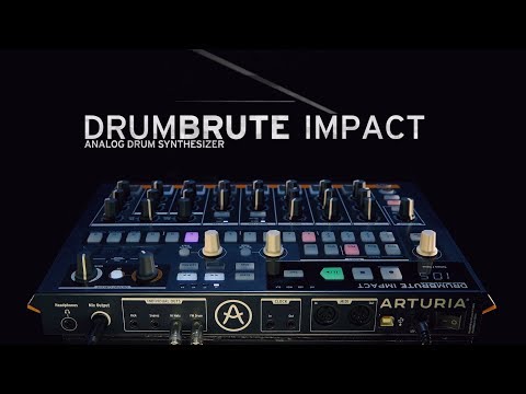 Arturia DrumBrute Impact Analog Drum Machine | Sweetwater