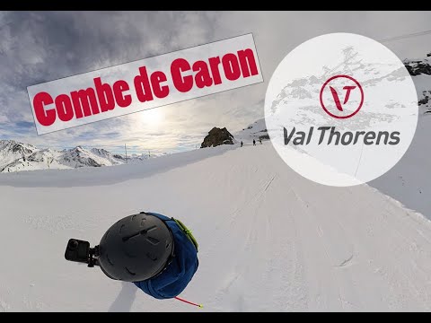 Combe de Caron: Black Run from Cime Caron to Val Thorens