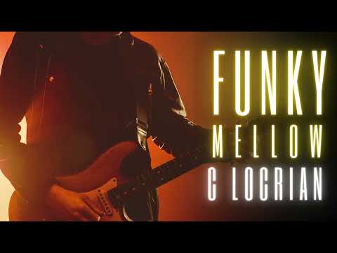 Funky Mellow Guitar Jam | Backing Track in C Locrian Mode