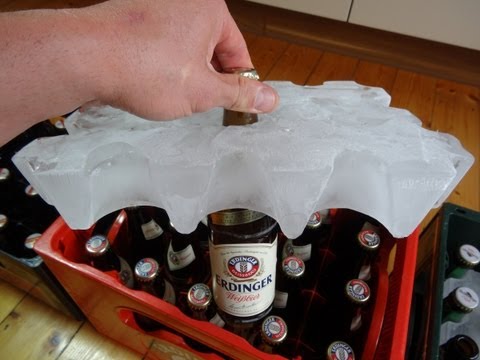 BIER Unterwegs Kühlen OHNE Kühlschrank [Kaltes Bier auf dem Festival Wacken / Splash...] 2013