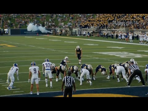 East Tennessee State Kicker Thrown Off By Friendly Cannon Fire