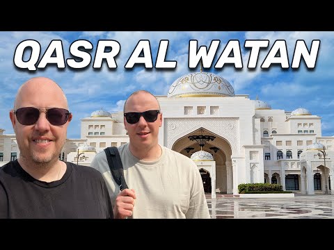 Qasr Al Watan Vlog - Inside Abu Dhabi's Presidential Palace! 🇦🇪